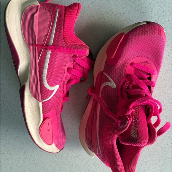Shoes - Nike “Renew” Pink Athletic Shoes - ladies size 6.5